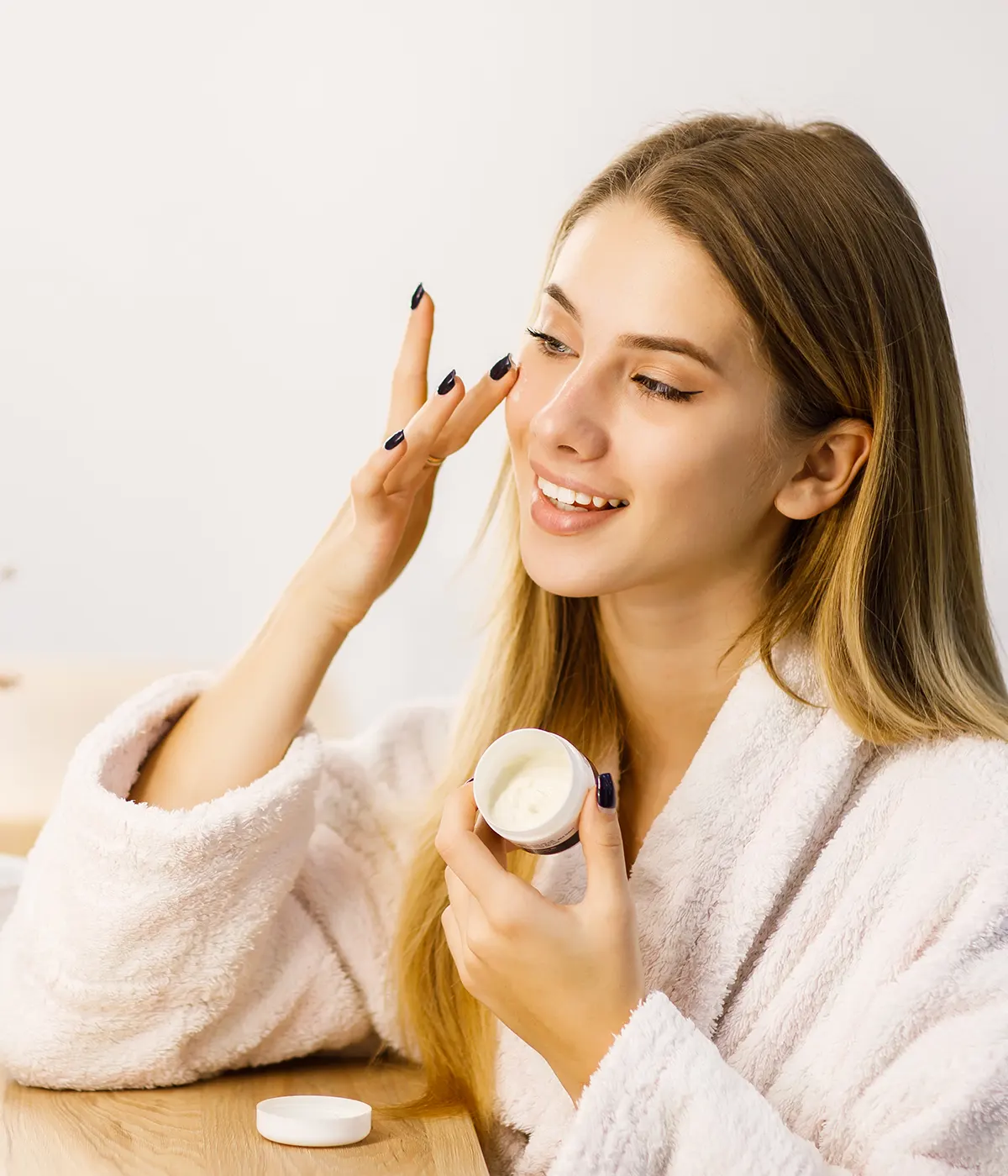 A morning skincare ritual
